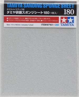 TAMIYA Polishing Sanding Sponge Sheet P180