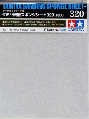 TAMIYA Polishing Sanding Sponge Sheet P320