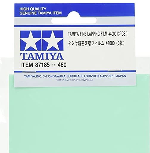 TAMIYA Fine Lapping Film #4000 (3 pieces)