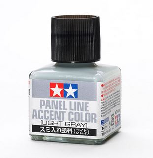 TAMIYA Panel Line Accent Color - Light Gray