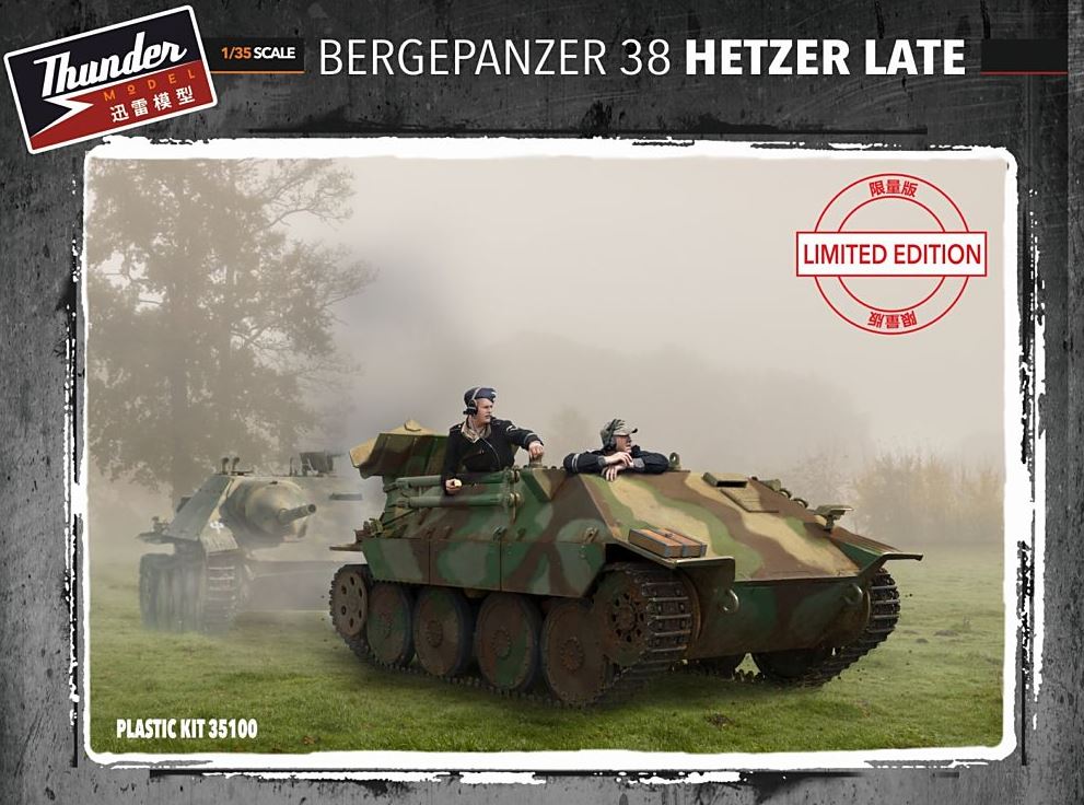 THUNDER MODEL (1/35) Bergepanzer 38 Hetzer Late - Limited Edition