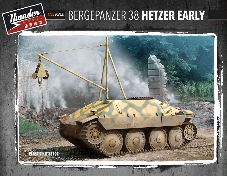 THUNDER MODEL (1/35) Bergepanzer 38 Hetzer Early