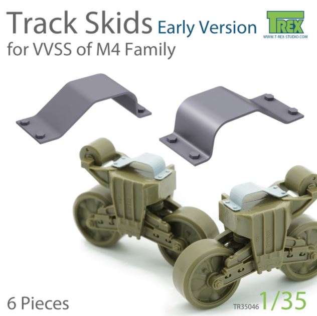 T-REX (1/35) Track Skids Set (Early Version) for M4 Family