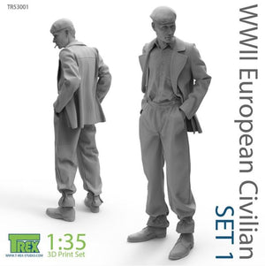 T-REX (1/35) WWII European Civilian Set1
