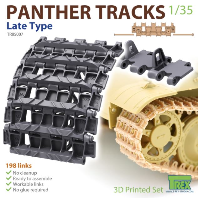 T-REX (1/35) Panther Tracks Late Type