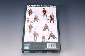 TRUMPETER (1/35) Équipe d'assaut Waffen SS