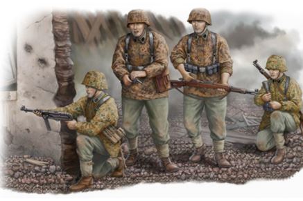 TRUMPETER (1/35) Waffen SS Assault Team