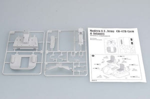 TRUMPETER (1/35) Modern U.S. Army CH-47D Crew & Infantry
