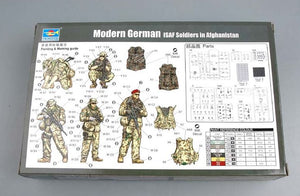 TRUMPETER (1/35) Modern German ISAF Soldiers in Afghanistan