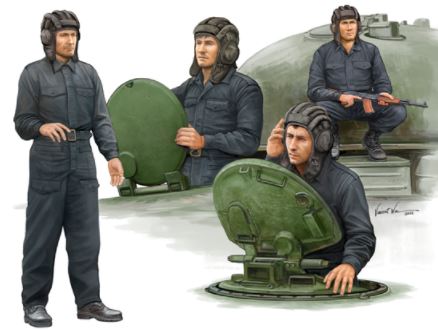 TRUMPETER (1/35) Soviet Tank Crew