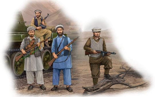 TRUMPETER (1/35) Afghan Rebels