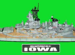 TRUMPETER (1/700) US Battleship BB-61 Iowa 1984