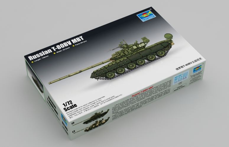 TRUMPETER (1/72) Russian T-80BV MBT