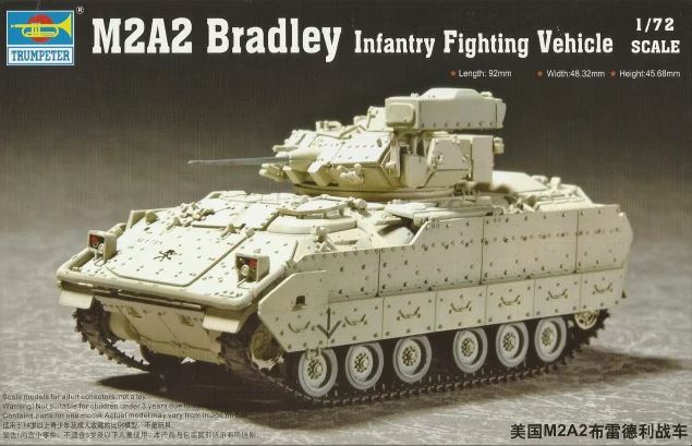 TRUMPETER (1/72) M2A2 Bradley Fighting Vehicle
