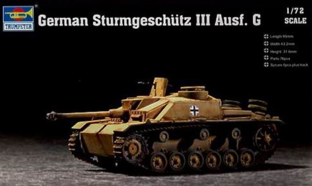 TRUMPETER (1/72) Germany Sturmgeschutz III Ausf. G