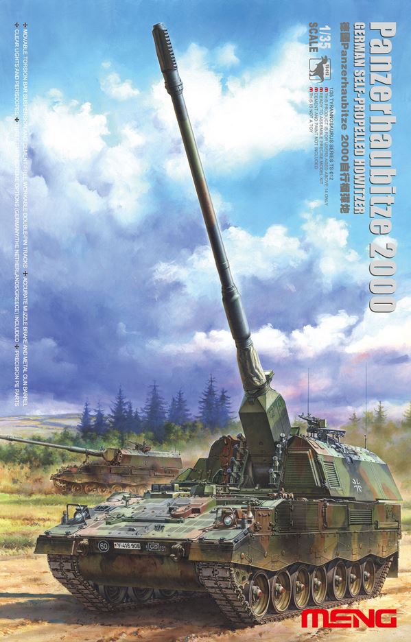 MENG (1/35) Panzerhaubitze 2000 German Self-Propelled Howitzer