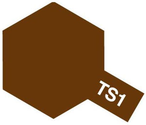 TAMIYA Red Brown Color Spray TS-1