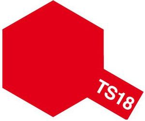 TAMIYA Color Spray TS-18 Metallic Red