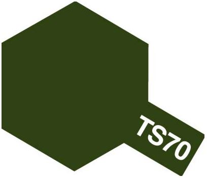 TAMIYA Color Spray TS-70 Olive Drab (JGSDF)