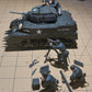 TAMIYA (1/35) US Light Tank M5A1 - Pursuit Operation w/4 Figures