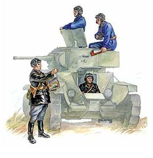 ZVEZDA (1/35) Soviet Tank Crew WWII