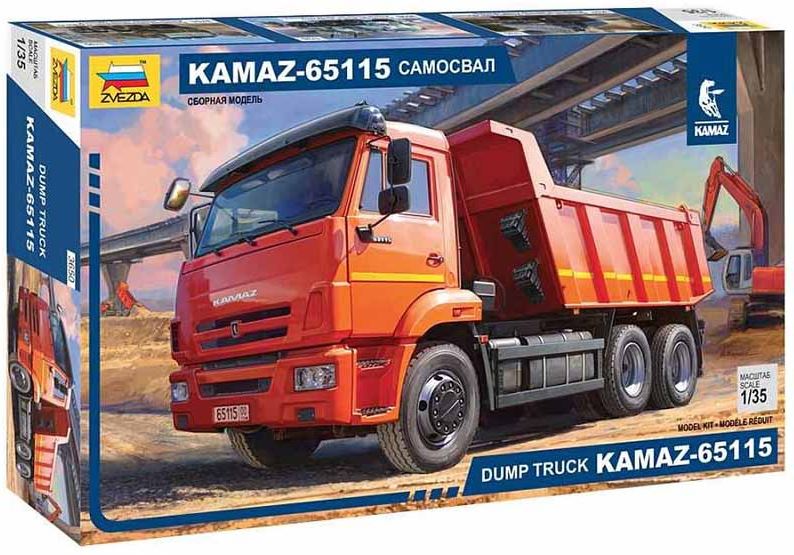 ZVEZDA (1/35) Dump Truck KAMAZ 65115