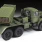 ZVEZDA (1/35) Russian Truck-Mounted Multiple Rocket Launcher GRAD BM-21