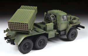 ZVEZDA (1/35) Russian Truck-Mounted Multiple Rocket Launcher GRAD BM-21