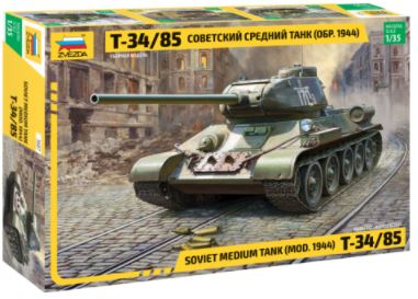 ZVEZDA (1/35) Soviet Medium Tank T-34/85