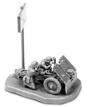 ZVEZDA (1/72) Cannone da fanteria tedesco da 75 mm con equipaggio