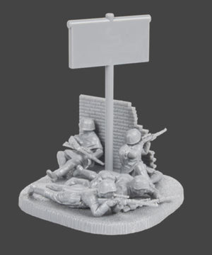 ZVEZDA (1/72) Équipe de tireurs d'élite allemands Seconde Guerre mondiale