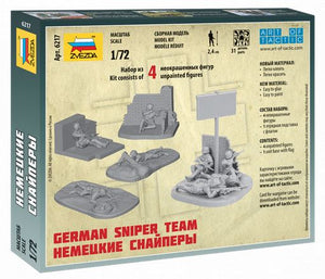 ZVEZDA (1/72) German Sniper Team WWII